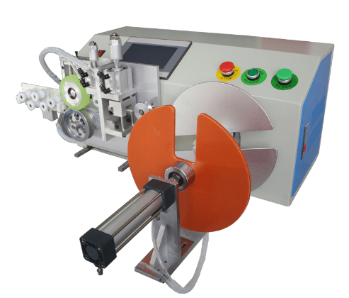 Silicone tube coiling ranking cutting machine 